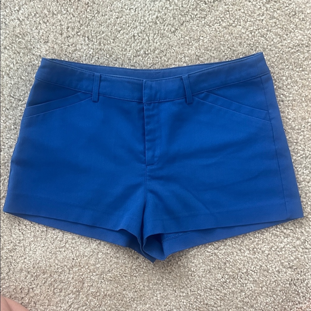 H&M High Waist Women's Shorts in Blue